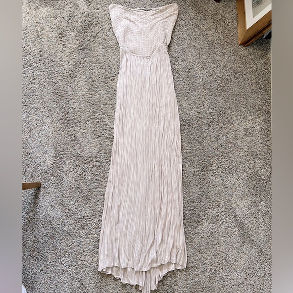 Elan Dresses & Skirts - Elan Strapless Open Back Boho Dress